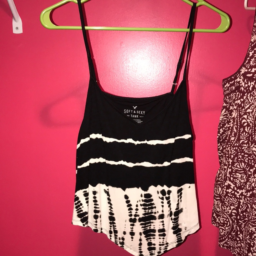American Eagle Soft and Sexy Triangle Tank