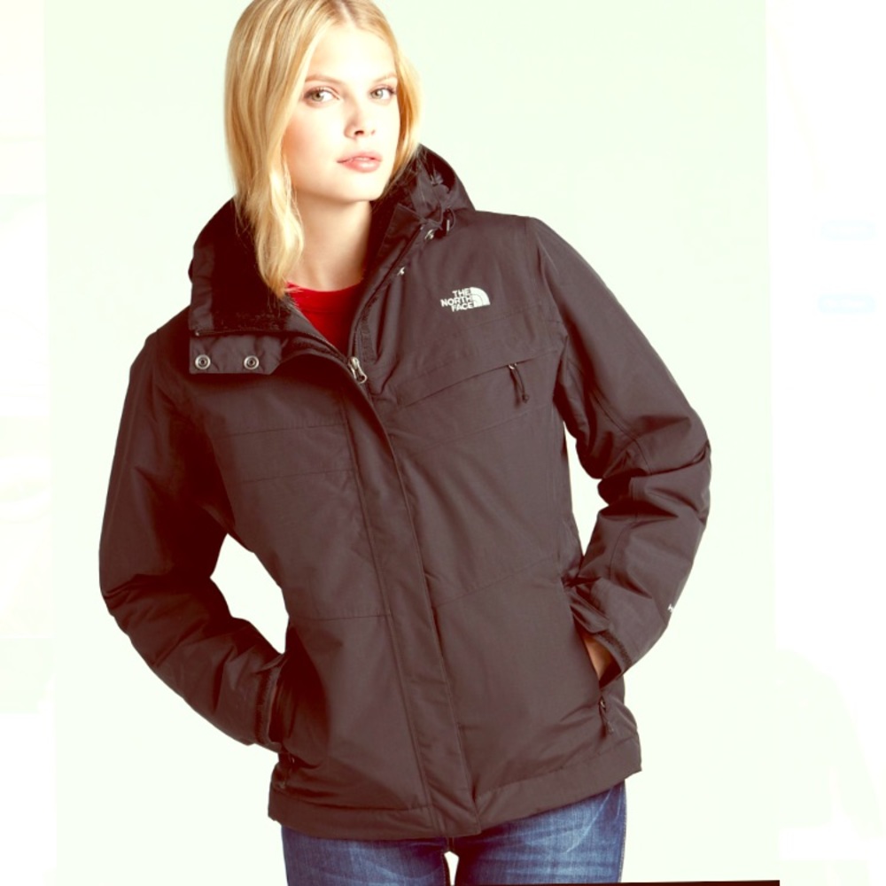 North Face Inlux Insulated Jacket- Black, XS