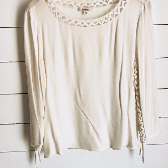 ELLA MOSS TOP WITH FRINGE - Picture 3 of 4