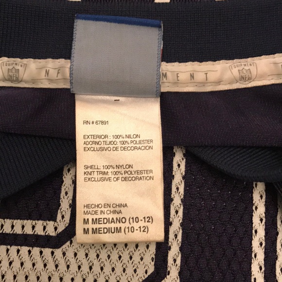 Dallas Cowboy NFL Owens 81 football jersey YOUTH M - Picture 5 of 6