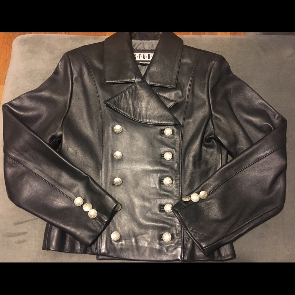 Leather jacket