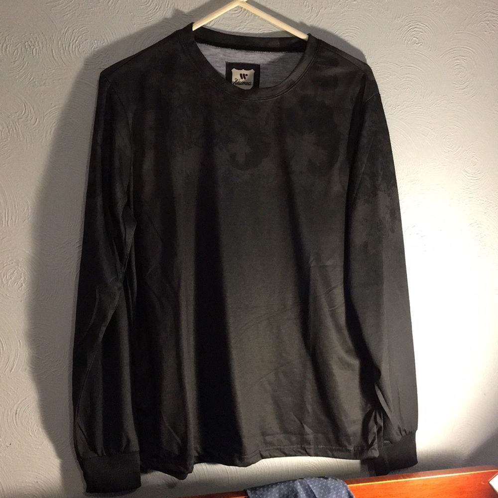 Black Waimea Long Sleeve Shirt