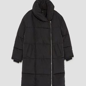 Zara Long Puffer Coat