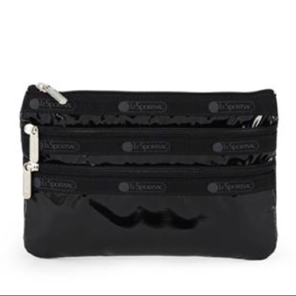 LeSportSac 3 Zip Cosmetic Case