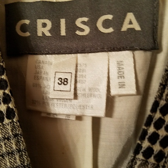 VINTAGE 1980'S CRISCA, by Escada  Jacket - Picture 3 of 4