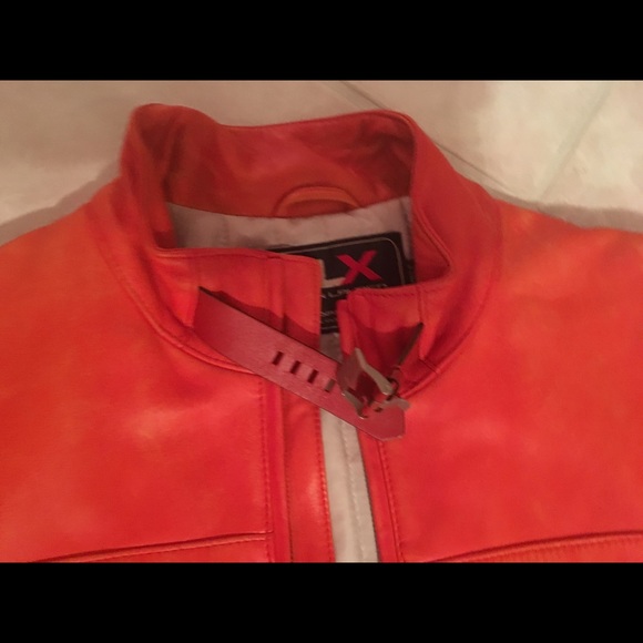 Mens RLX Leather Jacket - Picture 3 of 7