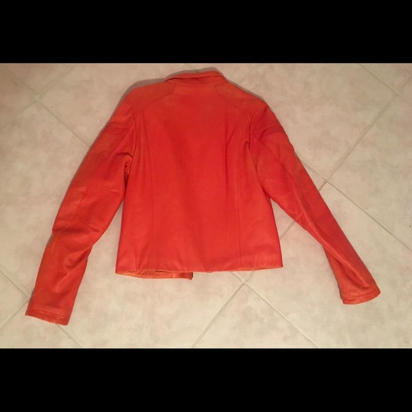 Mens RLX Leather Jacket - Picture 4 of 7