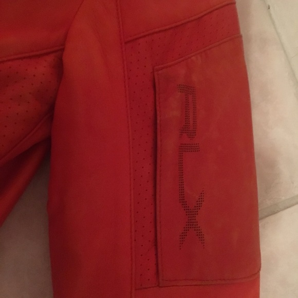 Mens RLX Leather Jacket - Picture 6 of 7