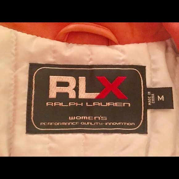 Mens RLX Leather Jacket - Picture 7 of 7