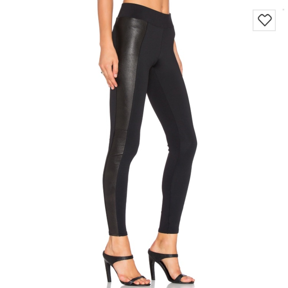 NEW J Brand Side Panel Leather Pants