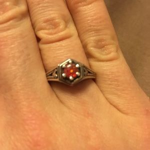 🔥 Fire opal ring size 7
