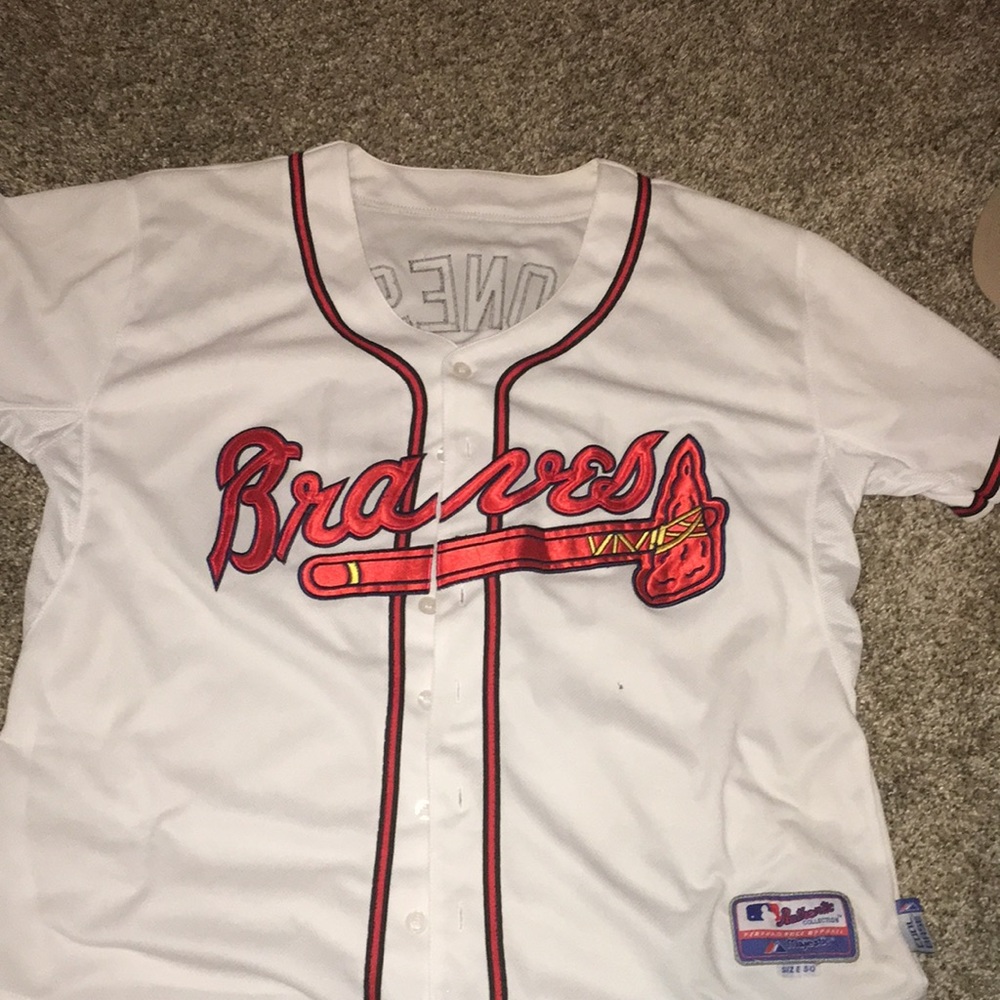 Chipper jones braves Jersey