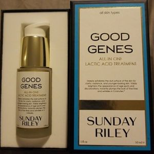 Good genes Sunday Riley  lactic acid treatment NEW