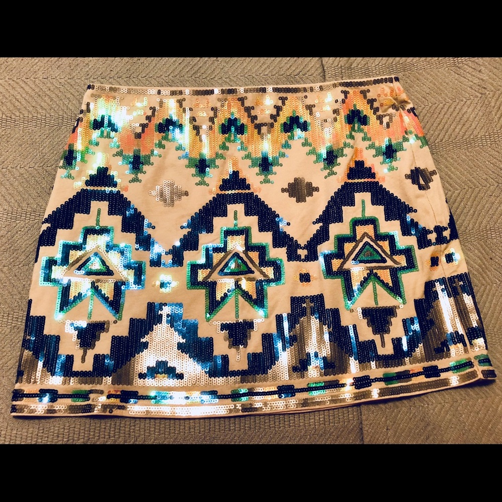 Express Sequin Skirt (small)
