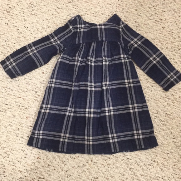 Blue Madras Dress