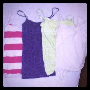 Four tank top bundle
