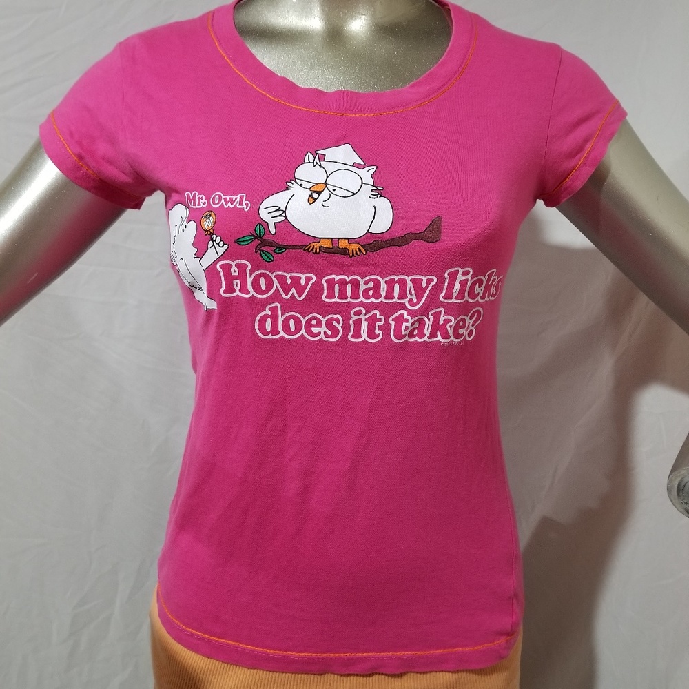 Revamped Tootsie Pop Lace Up Shirt - Xsmall