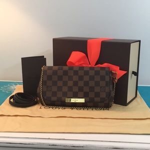Louis Vuitton Favorite PM Damier SD4103 Excellent