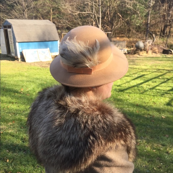 Vintage Tally-ho wool lady\'s hat Poland wool main image 7