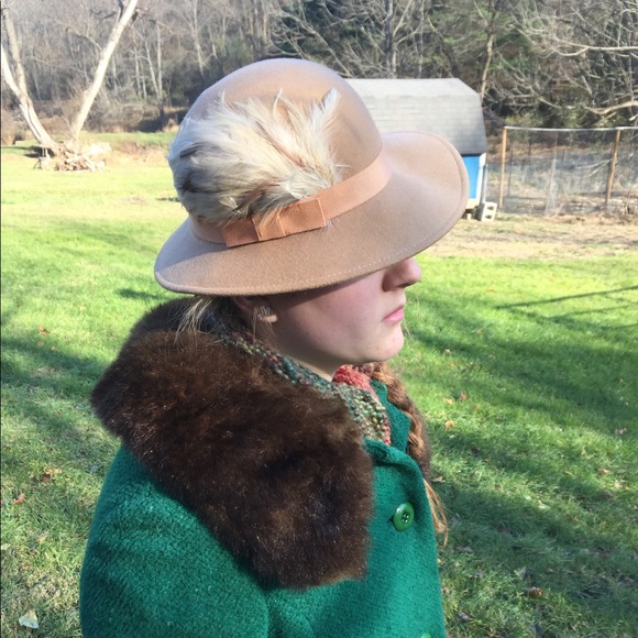 Vintage Tally-ho wool lady\'s hat Poland wool