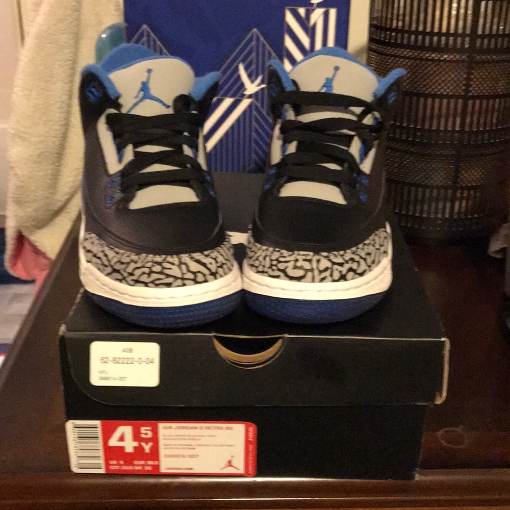 Jordan 3 Retro (OG) Blk/Blue