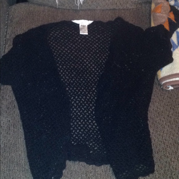 Petite black knit sweater - Picture 1 of 1