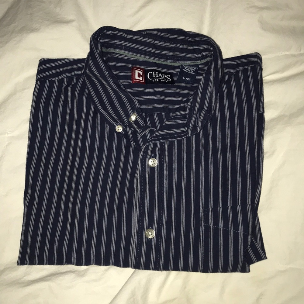 Chaps long sleeved dress shirt