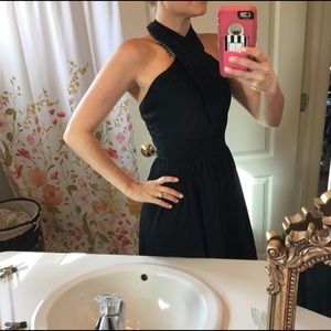 Vintage Oscar de la Renta black dress