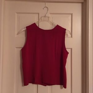Tank style blouse