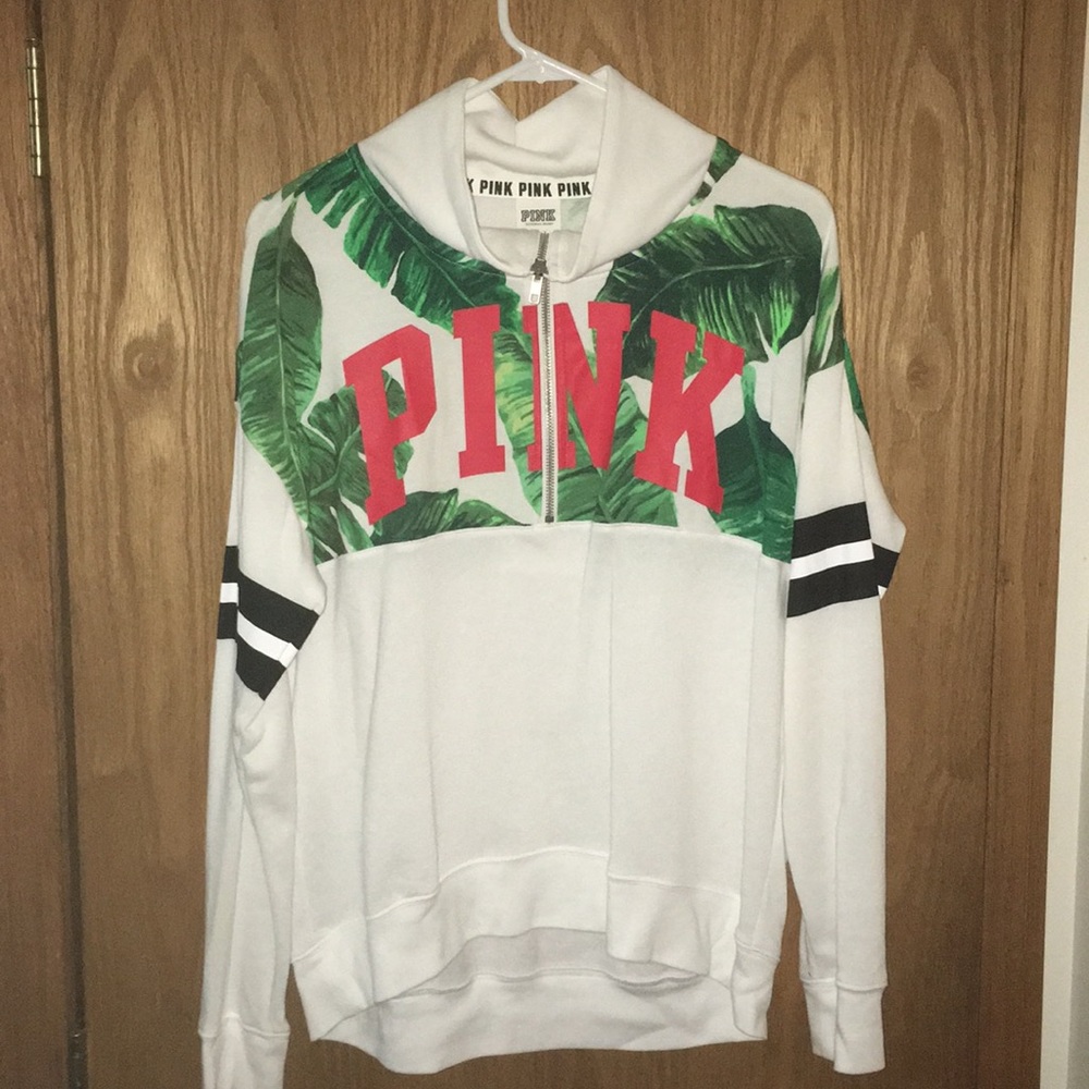 PINK half zip