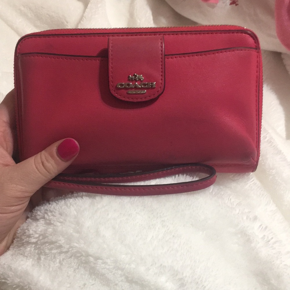 Coach wristlet