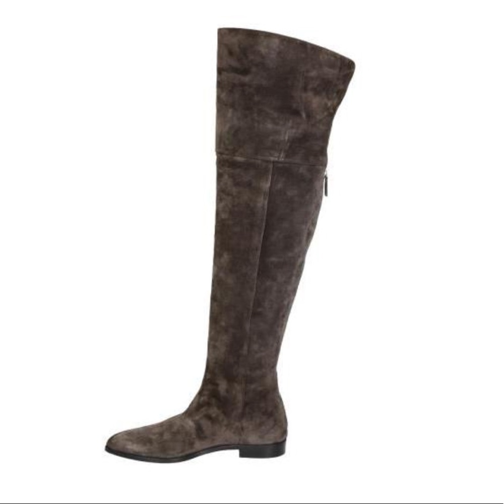 NIB Prada brown suede over the knee boots sz 36.5 - Picture 2 of 8