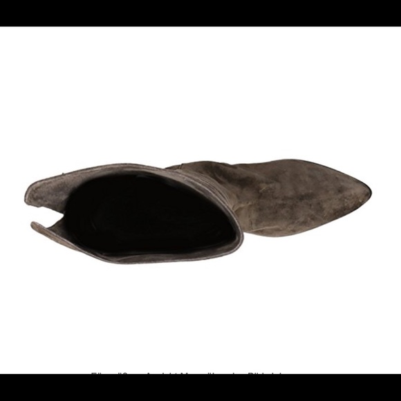 NIB Prada brown suede over the knee boots sz 36.5 - Picture 3 of 8