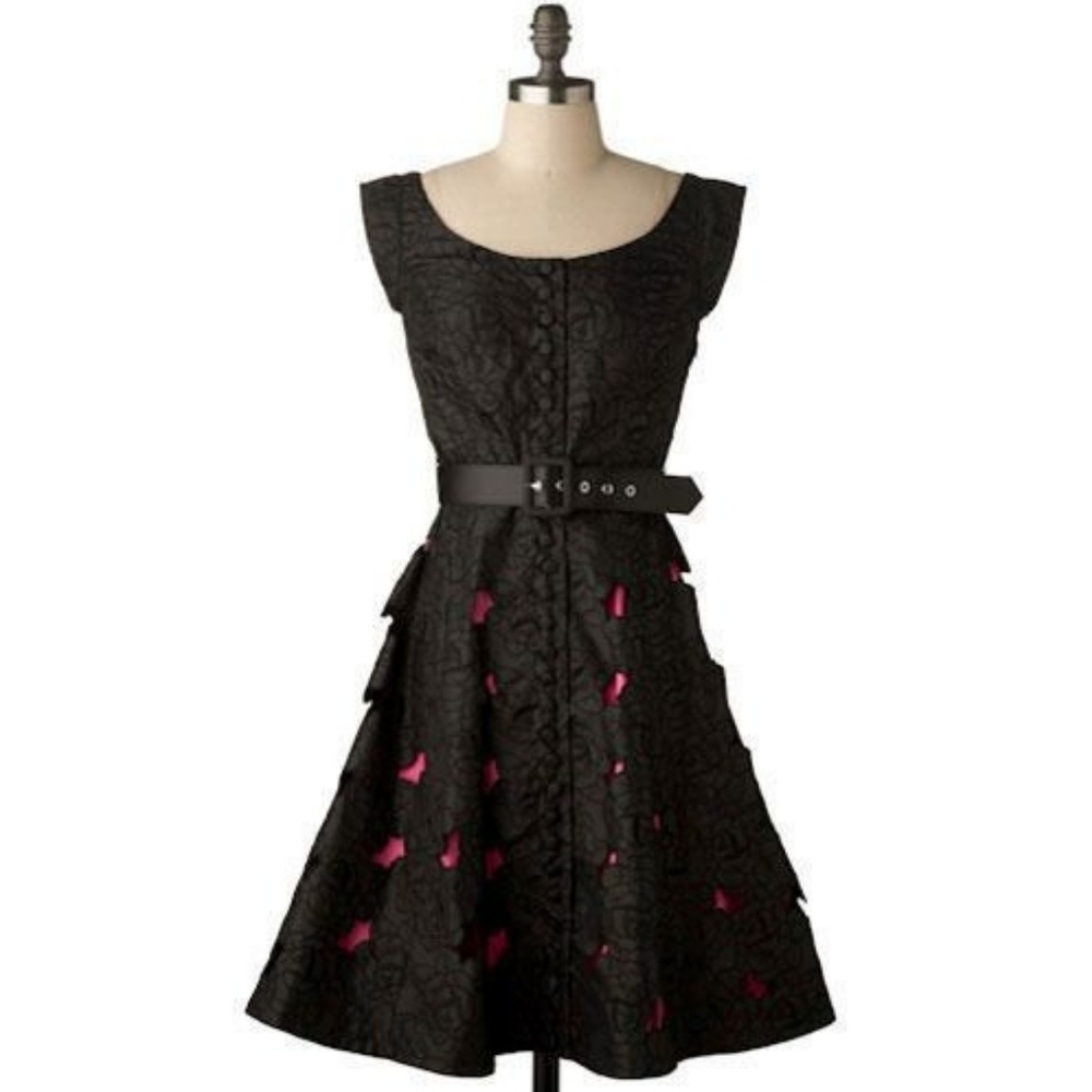 Betsey Johnson Peek-a-boo Petal Dress - NO belt