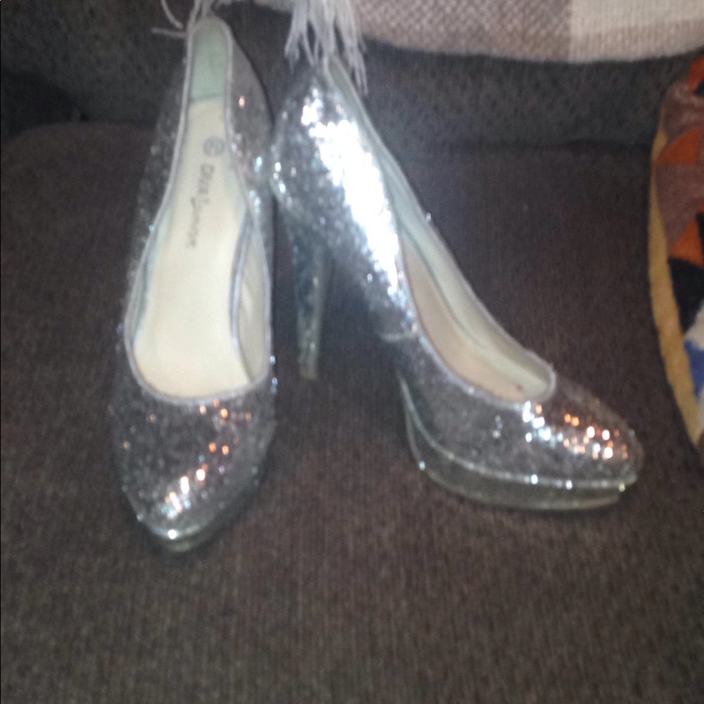 Sparkly shoes