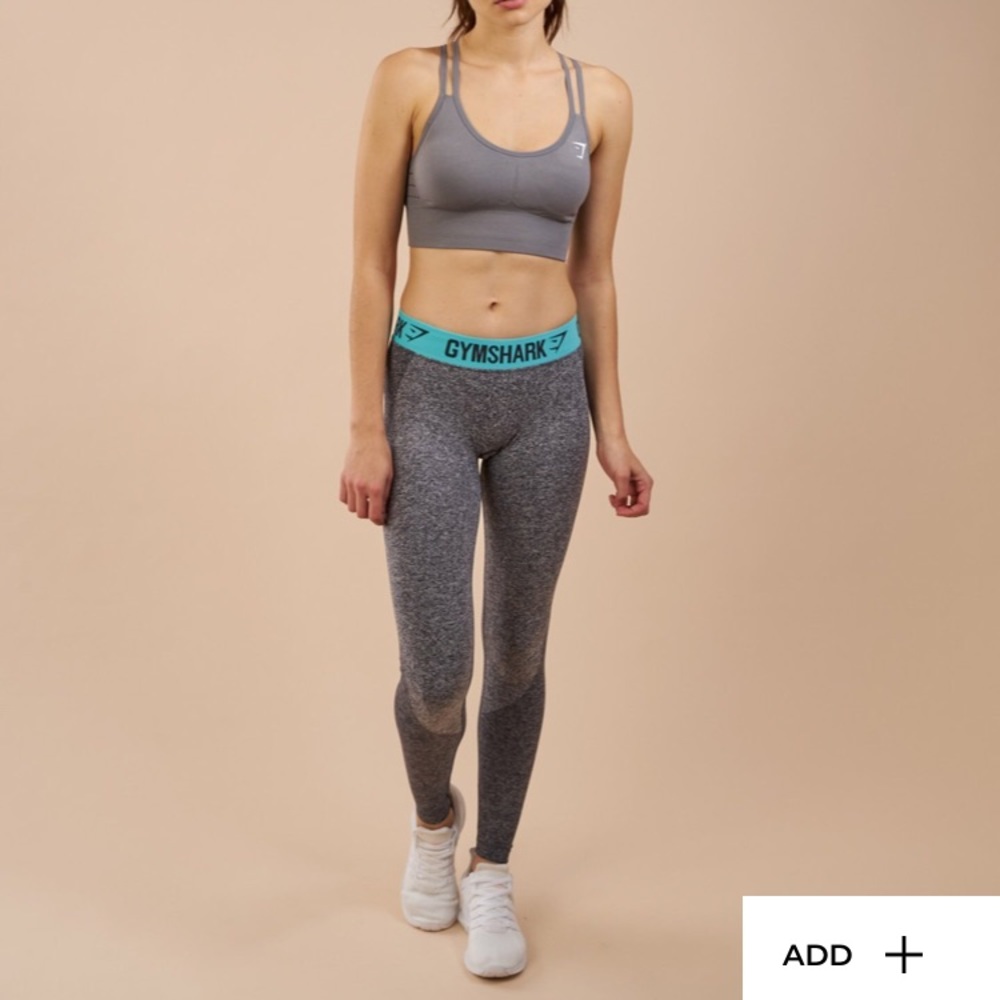 Gymshark Flex leggings in charcoal marl