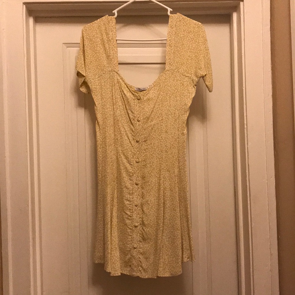 Flynn Skye Yellow and White Floral Dress