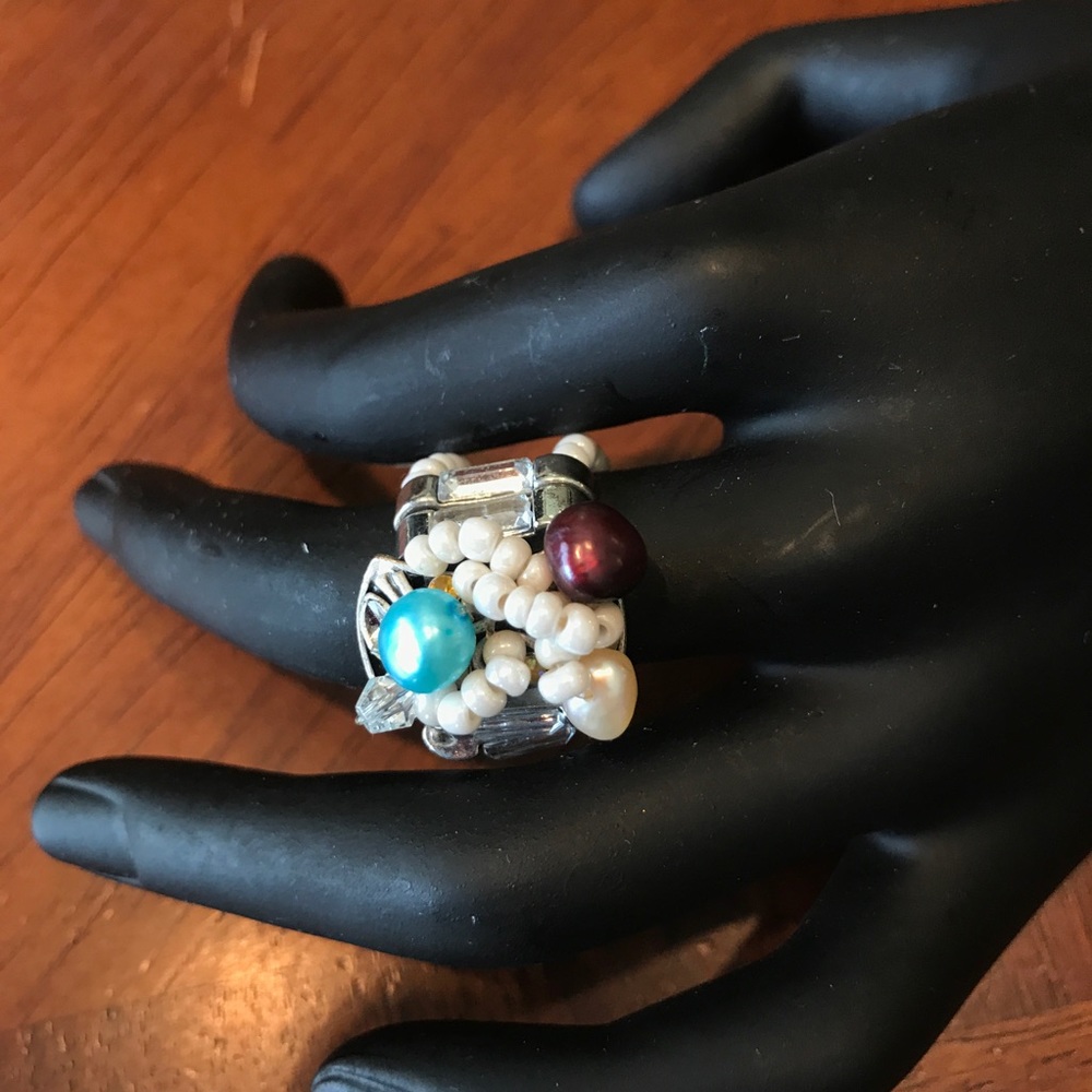 Water pearl ring