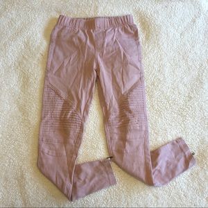 Light pink Moto leggings