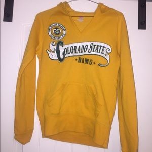 Colorado State University Women’s Yellow Hoodie