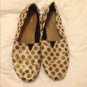 Toms Sparkly Polka Dots