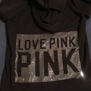 Pink hoodie