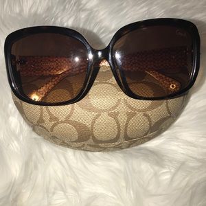 Coach Sunnies with Coach Sunglasses Case