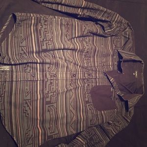 Men's long sleeve button down