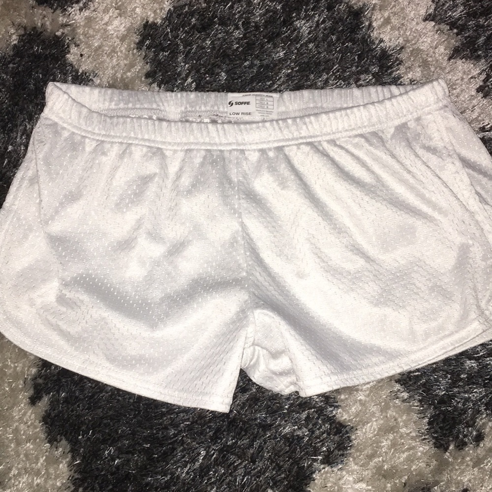 White SOFFEE shorts worn once