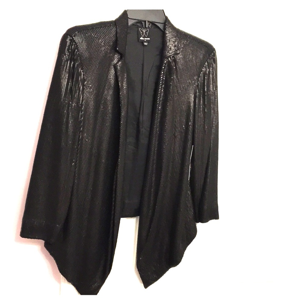 NWT 🦋 ELLA MOSS SEQUIN BLAZER