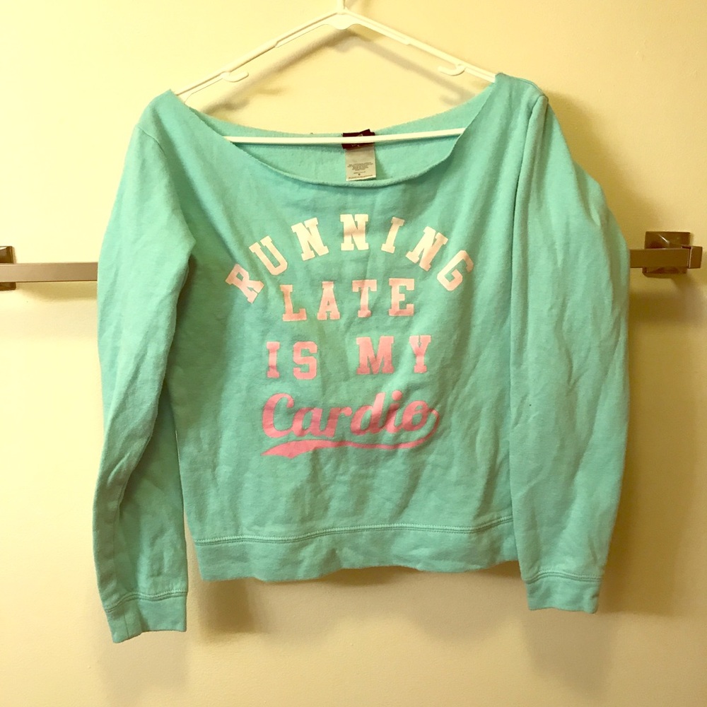 Fleece sweater perfect for working out 🎊🎉