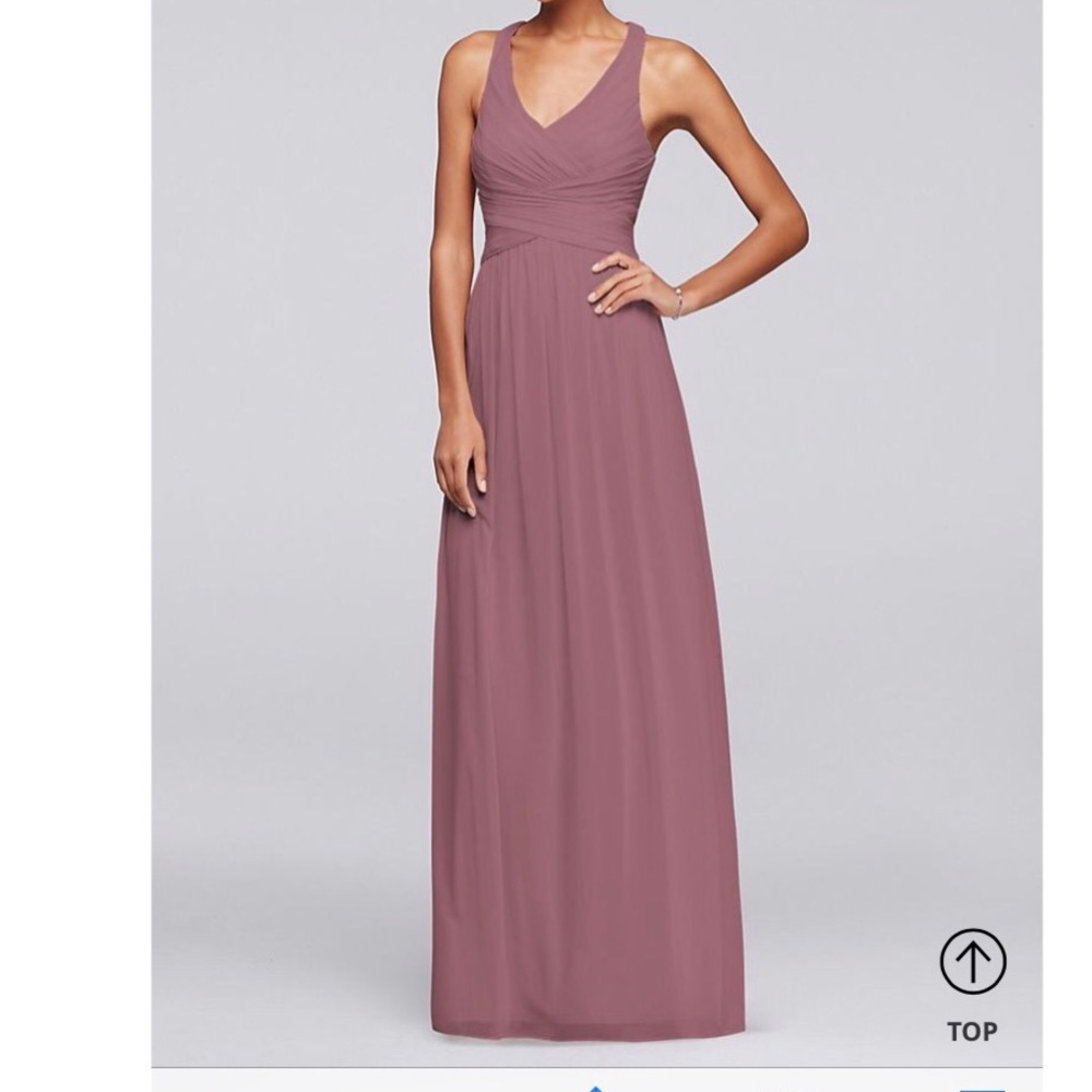 Long Mesh Maxi Dress