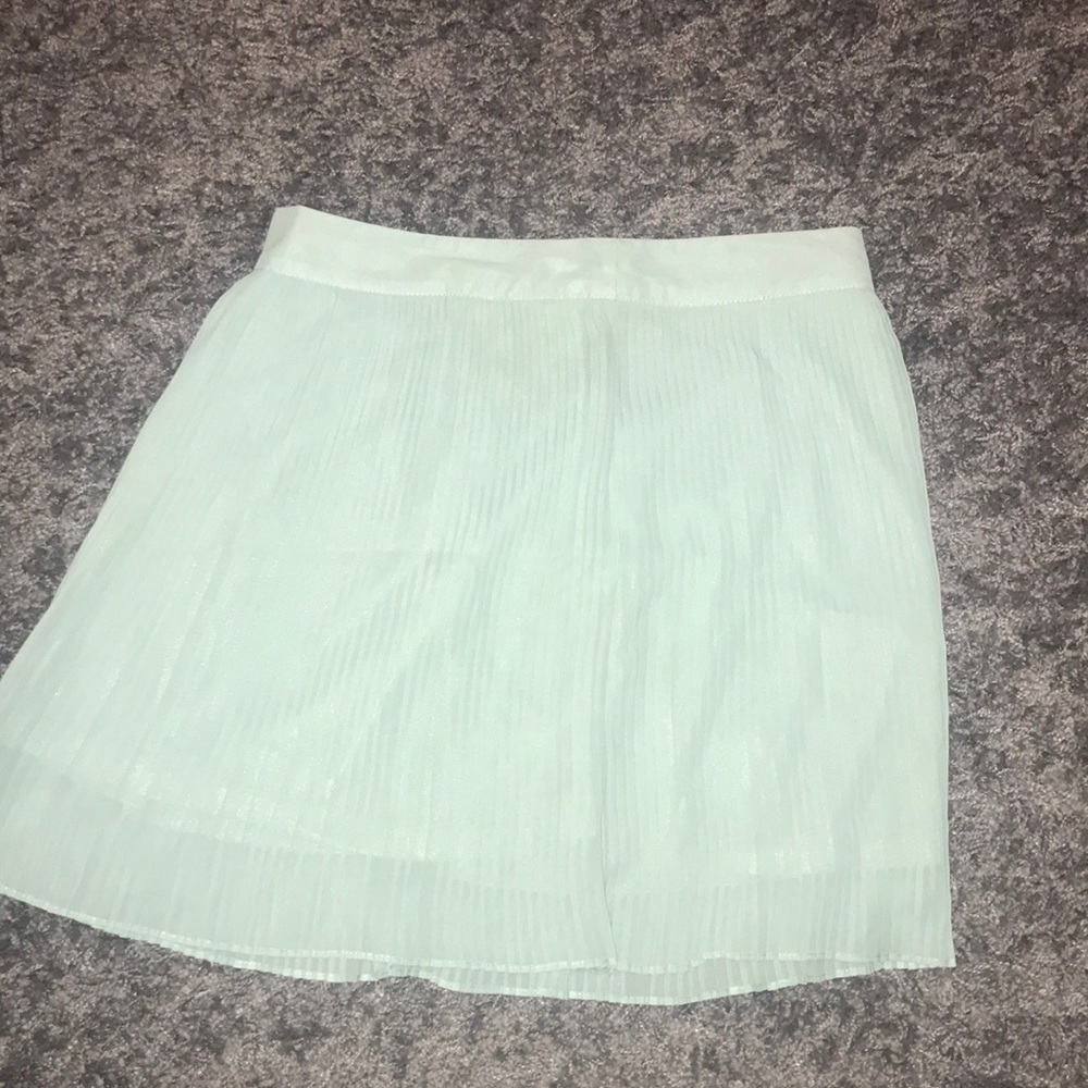 Small teal skirt