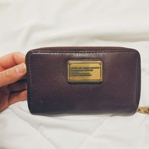 Marc Jacobs Oxblood Wallet